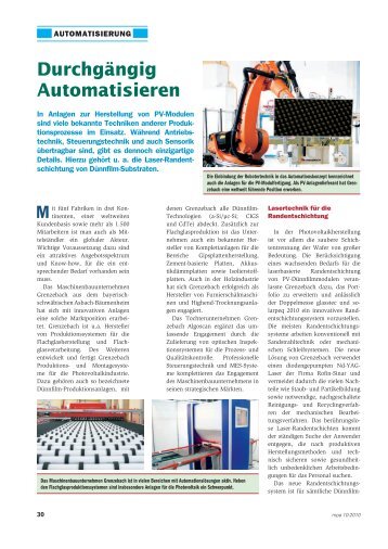 DurchgÃ¤ngig Automatisieren M - Automation-news.de