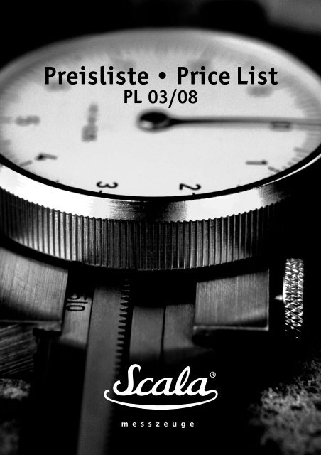 Preisliste 03/08