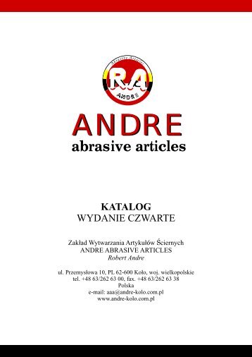 Katalog Andre - DAKO