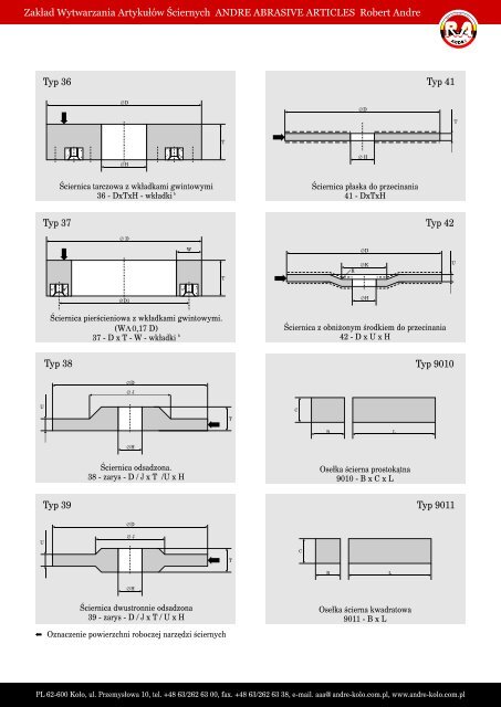 Katalog Andre - DAKO