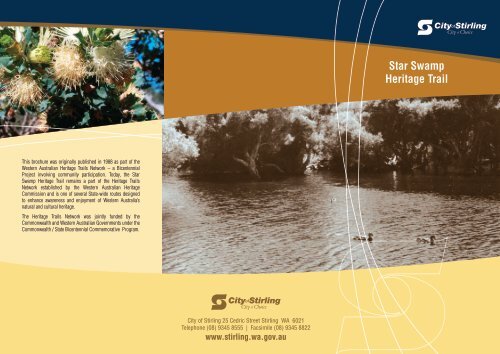 Star Swamp Heritage Trail - City of Stirling