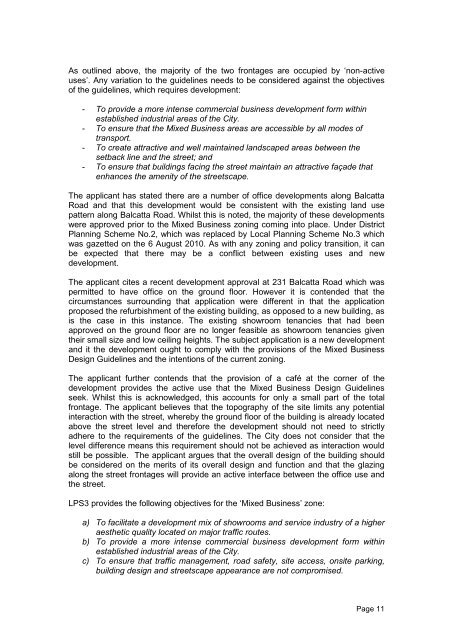 Metro North-West JDAP - Agenda - Meeting No 23 ... - City of Stirling