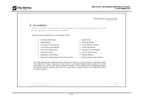 minutes - City of Stirling