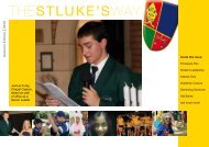 Autumn 2010 - St Luke's Anglican School