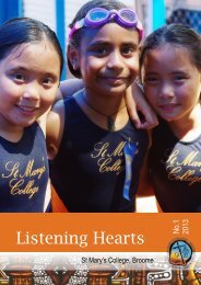 Listening Hearts - St Mary's College, Broome