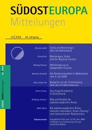 Heft / Issue 04 - Suedosteuropa Gesellschaft