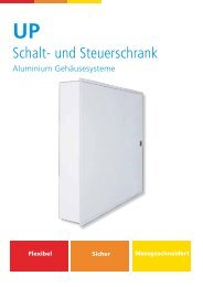 UP Schaltschrank - Almatec