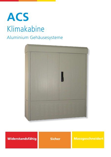 ACS Klimakabine - Almatec