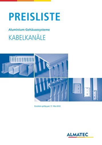 Kabelkanal - Almatec