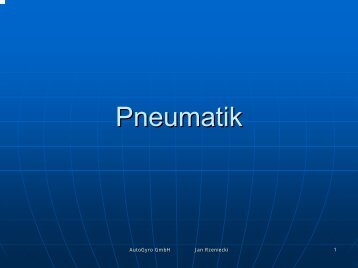 Pneumatik - AutoGyro GmbH