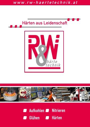 Imagebroschüre R&W Härtetechnik