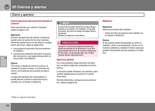 Manual DE INSTRUCCIONES - ESD - Volvo