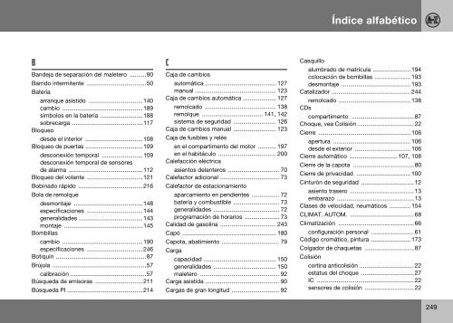 Manual DE INSTRUCCIONES - ESD - Volvo