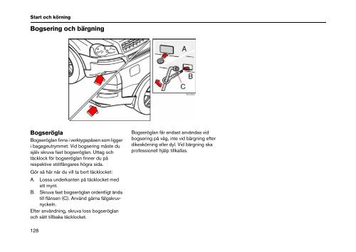 INSTRUKTIONSBOK XC90 - ESD - Volvo