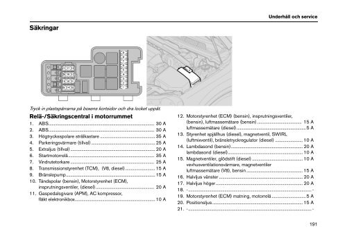 INSTRUKTIONSBOK XC90 - ESD - Volvo