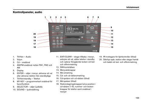 INSTRUKTIONSBOK XC90 - ESD - Volvo