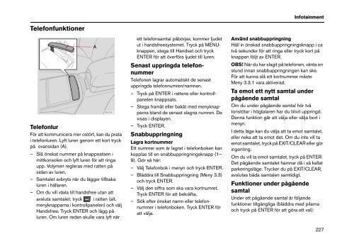 INSTRUKTIONSBOK XC90 - ESD - Volvo