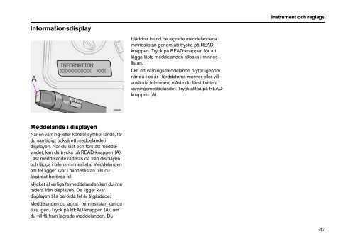 INSTRUKTIONSBOK XC90 - ESD - Volvo