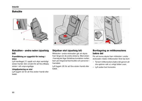 INSTRUKTIONSBOK XC90 - ESD - Volvo