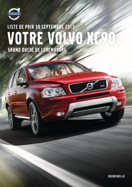 LISTE DE PRIX 15 avRIL 2013 GRanD DUChÃ© DE ... - ESD - Volvo