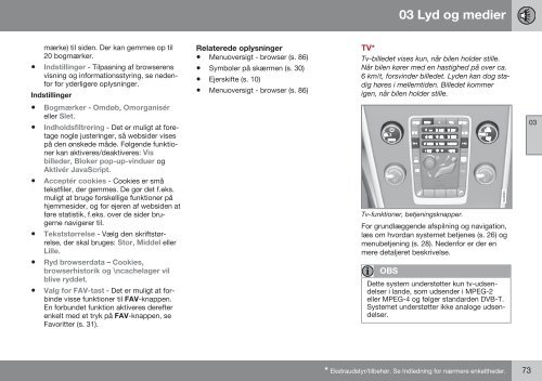 SENSUS INFOTAINMENT - ESD - Volvo