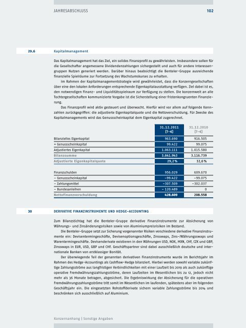 GeschÃ¤ftsbericht 2011 - Benteler AG