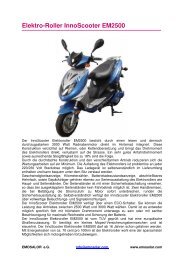 Elektro-Roller InnoScooter EM2500