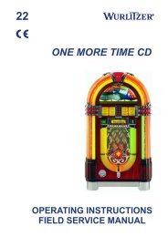 ONE MORE TIME CD - Wurlitzer