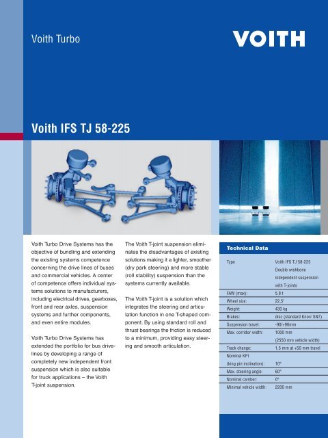 Voith IFS TJ 58-225