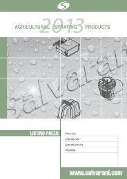 Listino Salvarani Agricoltura 2013