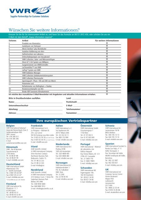 EquipMag-6_DE - SPECIAL.qxp - VWR-International GmbH