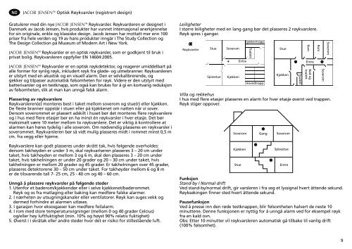 Smoke Alarm - Jacob Jensen Home page der offizielle Shop