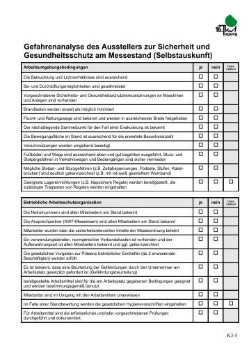 Muster-GBU Aussteller - KWF-Tagung