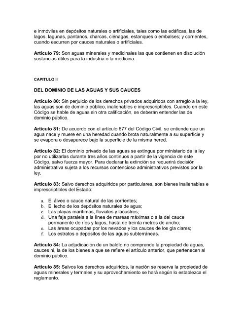 DECRETO 2811 DEL 18 DE DICIEMBRE DE 1974 - Otus Colombia