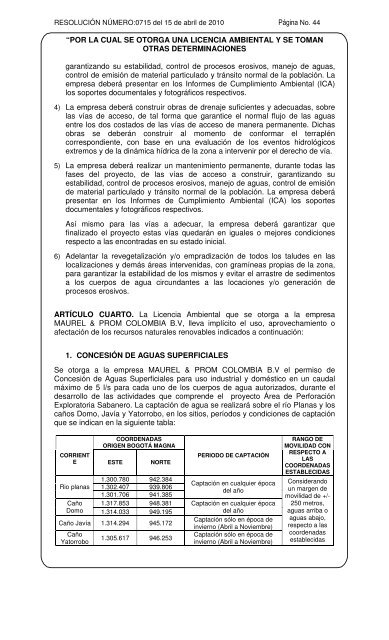 Ministerio de Ambiente, Vivienda y Desarrollo Territorial