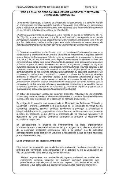 Ministerio de Ambiente, Vivienda y Desarrollo Territorial