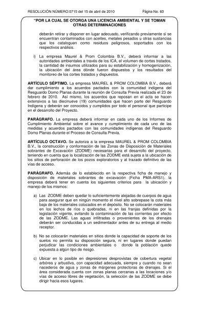 Ministerio de Ambiente, Vivienda y Desarrollo Territorial