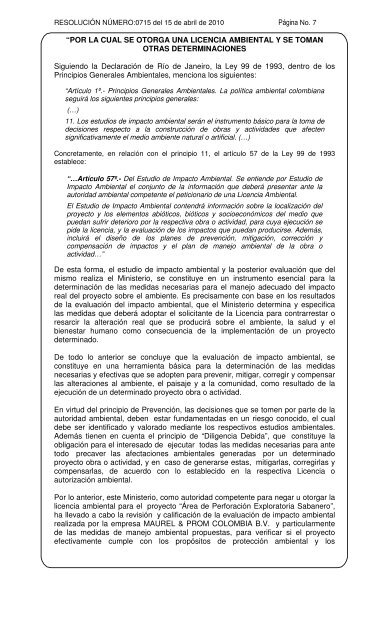 Ministerio de Ambiente, Vivienda y Desarrollo Territorial