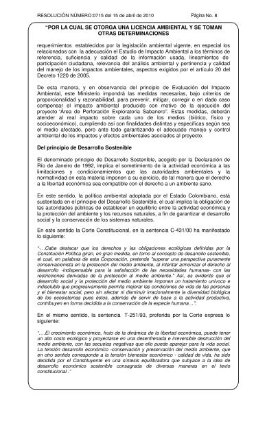 Ministerio de Ambiente, Vivienda y Desarrollo Territorial