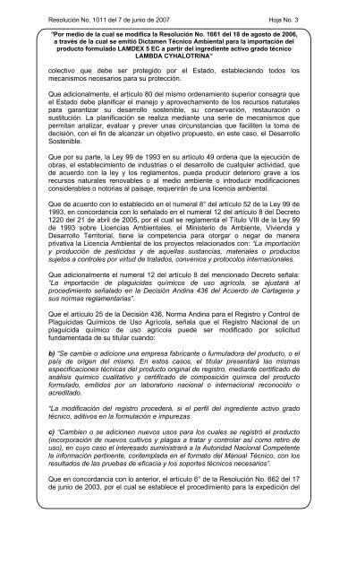 1011 - Ministerio de Ambiente, Vivienda y Desarrollo Territorial