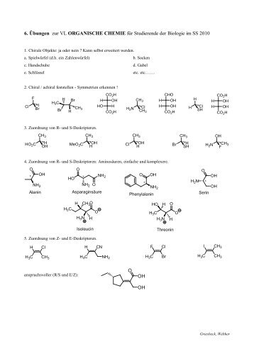 Ã - Organische Chemie