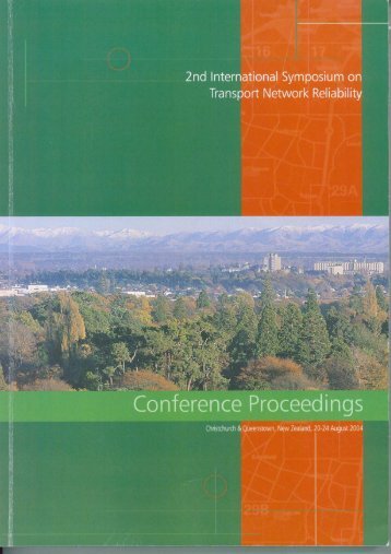 The Second International Symposium on Transportation Network ...