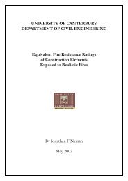 Equivalent Fire Resistance Ratings of Construction Elements ...