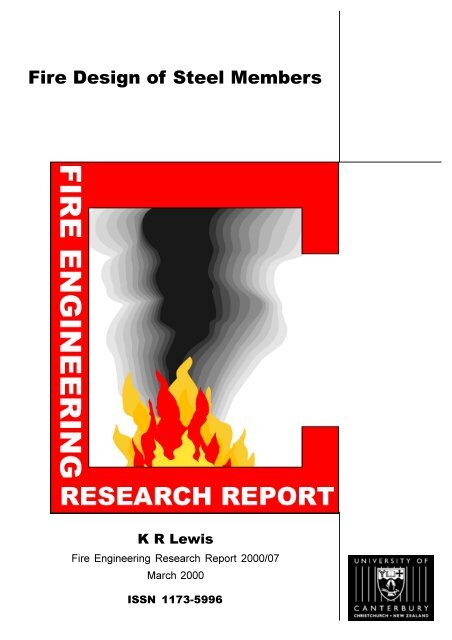 Steel Fire Design FIRE DESIGN OF STEEL MEMBERS - Civil and Natural Resources ...