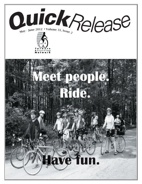 Quick Release May-June 2012.pdf - Toronto Bicycling Network