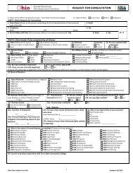 U.S. Small Business Administration Counseling Information Form