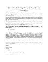 Hermann Sons Retirement Home Scholarship Application Form