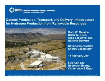 Optimal Production, Transport, and Delivery Infrastructure for ...