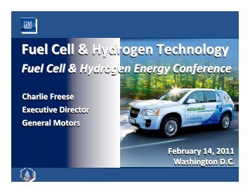 Fuel Cell & Hydrogen Technology Fuel Cell & Hydrogen Technology