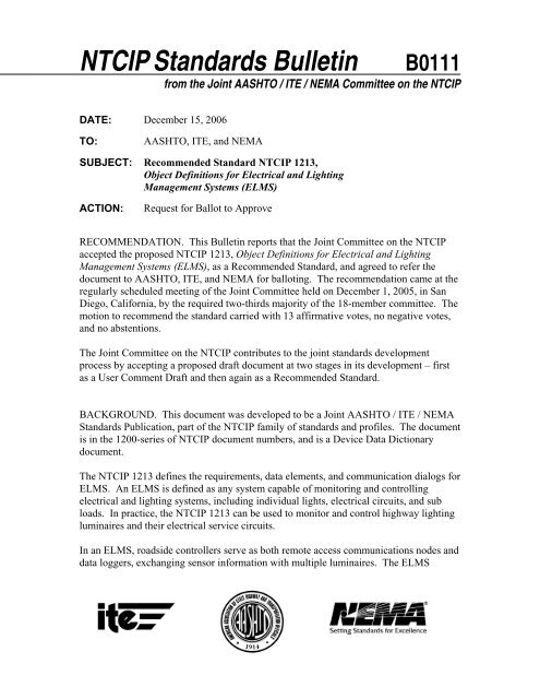 NTCIP 1213v02 RS.pdf - Institute of Transportation Engineers